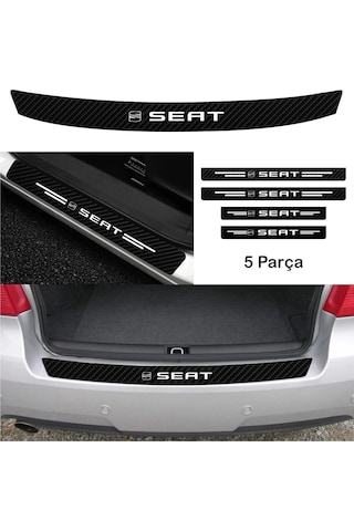 Eyphon Seat Bağaj Ve Kapı Eşiği Karbon Sticker Set