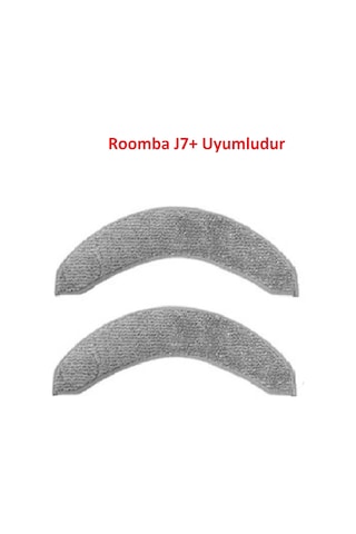 ÜCRETSİZ KARGO İrobot Uyumlu Roomba Combo J7+ Uyumlu Yedek Mop Paspas 2 Adet (0) SÜPER 999 TL