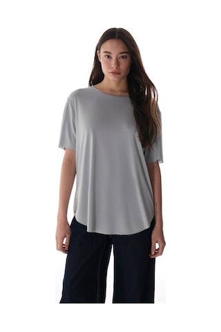 Penti Gri Bisiklet Yaka Oversize  Modal T-Shirt