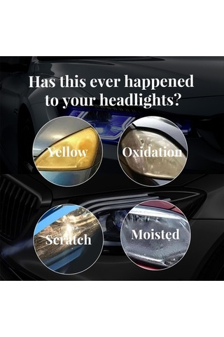 Fortunelane Far Ampulü Giderici: Kırık Tamiri, Parlaklık Artırma, Koruyucu Film - 100ml + Mendil + Sponge