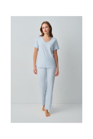 Suwen Emma Pijama Takımı Wsh10510219015 Mavi