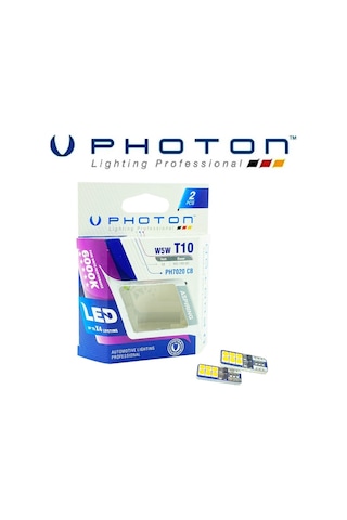 Photon T10 Led Oto Park Plaka Ampulü Beyaz Ph7020 W5W