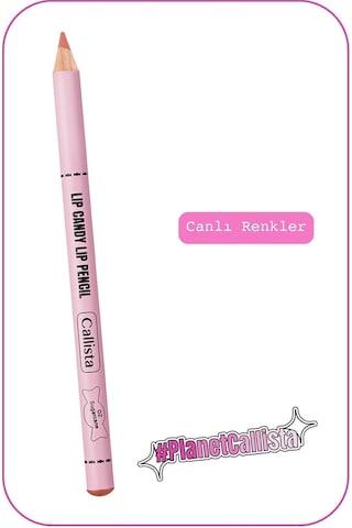Callista Lip Candy Lip Pencil Dudak Kalemi 02 Sugarcane - Nude