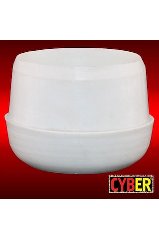 Çap 48 Plastik Iç Bombeli Tapa 1.5-2 Mm -Beyaz