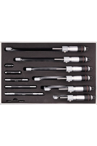 Werka W217-9576 0...150x0.01mm 6prç.DışÇap MikrometreSet
