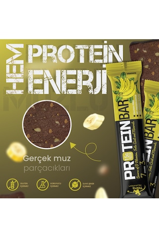 Torq Nutrition Protein Bar Muz (12 adet)