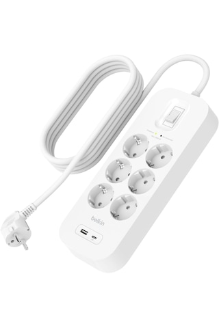 Belkin Srb002vf2m-v2 6'lı Yüksek Gerilim Korumalı Çoklu Priz