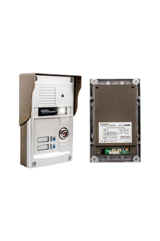 Powermaster Görüntülü Kapı Zili Intercom 2 Dairelik Diafon Kablosuz Gece Görüşlü Şifreli Çipli Kapı Zili İki Daire