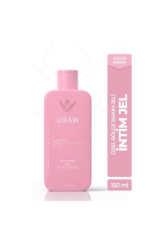Uraw Hassas Bölge İçin Nazik Temizlik Ferahlık ve Günlük Bakım İntim Yıkama Jeli 150 ML