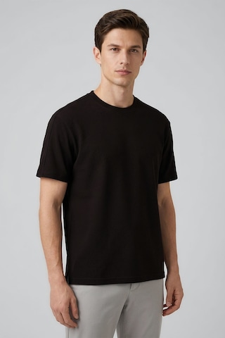 Kahverengi Rahat Form Esnek Nefes Alabilir Erkek T-shirt - 88495