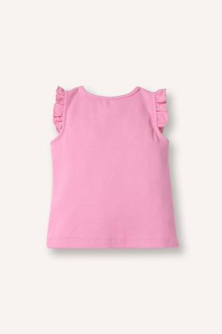 Defacto Bisiklet Yaka Dondurma İşlemeli Pembe Atlet Kız Bebek H8224a526smpn649 Pembe-pn649