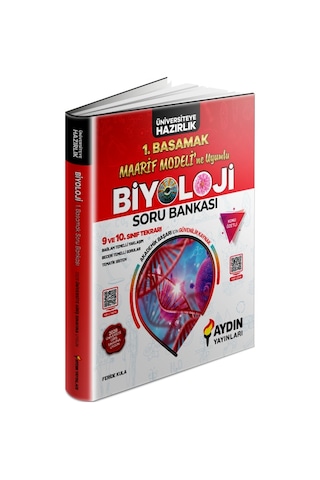 Maarif Model Aydın Tyt Biyoloji Soru Bankası Üniversiteye Hazırlık 1. Basamak Maarif Model Aydın Tyt Biyoloji Soru Bankası Üniversiteye Hazırlık 1. Basamak
