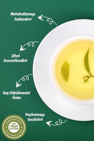 Yörem Afyon Yüksek Rakım Hasadı Zihin Canlandıran Oolong Çayı Thea Sinensis 120gr.
