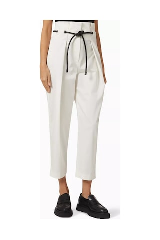 3.1 Phillip Lim Origami Yüksek Bel Pantolon, Kemerli Ve Modern Japon Esintili Tasarım Beyaz
