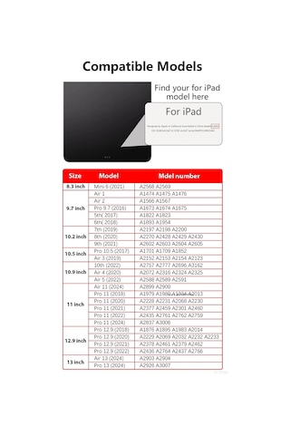Kalem Tutucu Kılıf İle İpad Uyumlu A16 11th 2025 Hava 11 2024 Kapak İpad Uyumlu 10.2 Hava 6 5 Pink İpad Uyumlu A16 11th11 2025 Kılıf