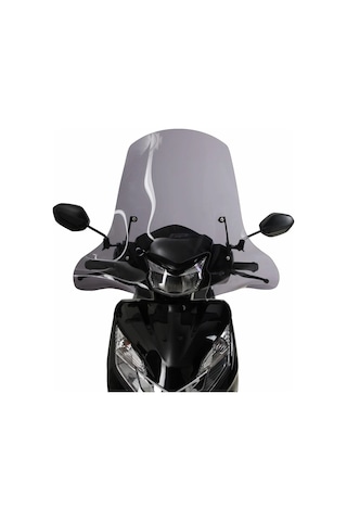 Gp Kompozit Honda Activa 2023-2024 Uyumlu Ön Cam Füme 58 Cm