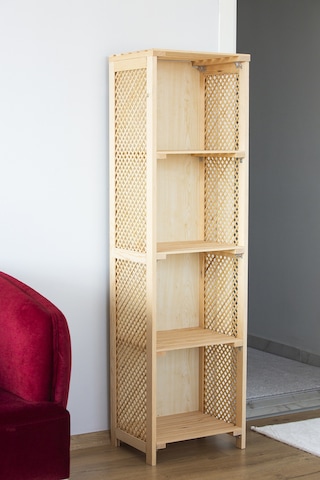 Wooden City Ahşap Kahve Köşesi Çok Amaçlı Mutfak Bangosu Raf