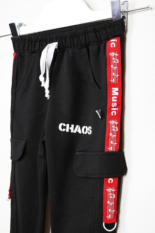 Gimeravm Gimer - Cepli Yazı Baskılı Eşofman - Mşl1601G Çok Renkli