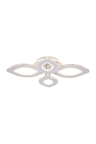 Eray Aydınlatma T008-4 Krom Kumandalı Led Avize Krom