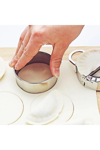 Besthome1 304 Gıda Grubu Paslanmaz Çelik Manti/çorba Manti Kalıbı - Gümüş Renkli, Sağlık Güvenliği Uygun Gümüş