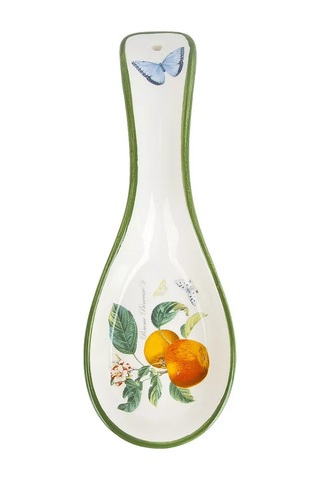 Dolomıte Mutfak İçin Kaşık Altlığı "fruit Garden" 23x8cm 176048237 Beyaz