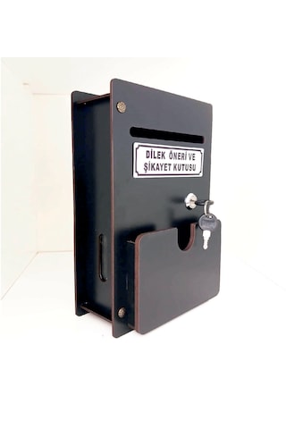 Cepli Ahşap Dilek Öneri Şikayet Kutusu