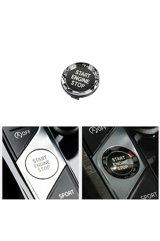 Bmw Start Stop Tuşu G20 G22 G26 F40 F44 G29 Kristal Model 639
