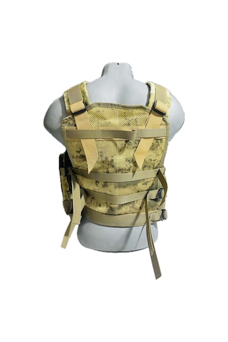 Sungu Askeri Shop Unisex Ak47 Yelek Sarı