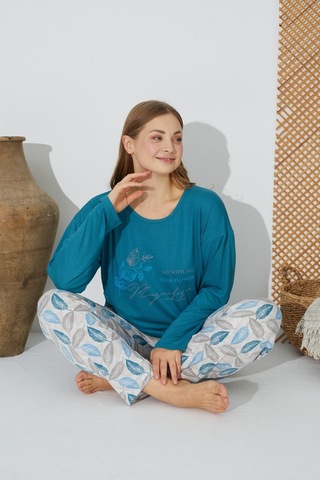 Estiva 24077 Kadın Uzun Kollu Pijama Takımı 001
