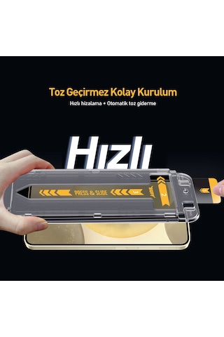 Buff Galaxy S24 Uyumlu 5d Easyfit Ekran Koruyucu