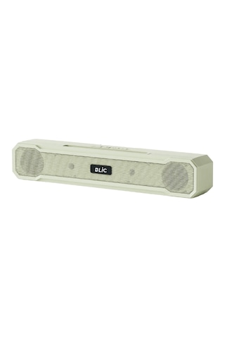 Blic Bls-85 Bluetooth 5.4 Masaüstü Soundbar Hoparlör Beyaz, Telefon Standlı, 1500 Mah Şarjlı, Usb Ve