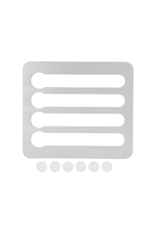 Geeksen Nespresso Kapsül Duvar Askısı, 24 Kapsül Kapasiteli Dayanıklı Alüminyum Tutucu Diğer