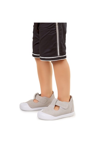 Kiko Kids Elroy Cırtlı Erkek Bebek Günlük Ayakkabı Gri