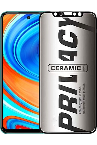 Xiaomi Redmi Note 9 Pro Hayalet Ekran Koruyucu Mat Seramik