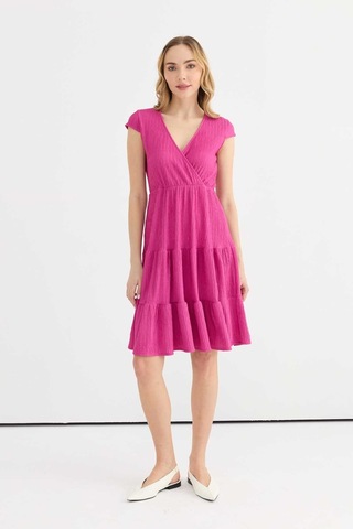 Selen Kadın Elbise 25ysl7638 Pembe