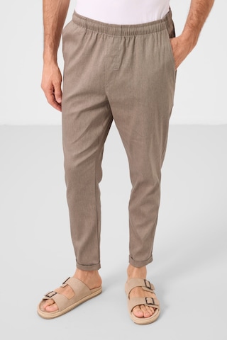 Tommylife Camel Standart Fit Dokuma Hafif Esnek Chino Erkek Pantolon - 82178 Camel