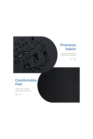 Lemestar Erkek İş Çantası 15.6" Laptop Taşıyıcı Usb Şarj Portlu Anti-calıntı Oxford Kumaş Çift Omuzlu Sırt Çantası Büyük Kapasite Mavi MAVİ