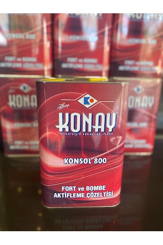 Konay Yapıştırıcıları Ayakkabı / Bombe Suyu / Konsol 800 / 8 Kg Beyaz