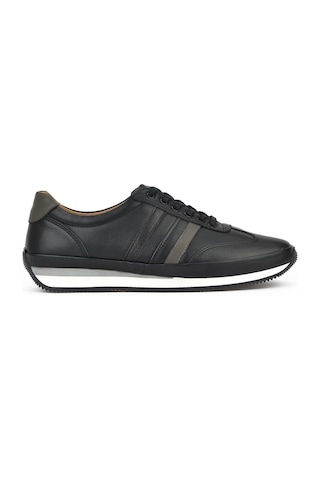 Ziya, Erkek Hakiki Deri Sneaker 1611002z060 Siyah 1311002 060 000 Siyah