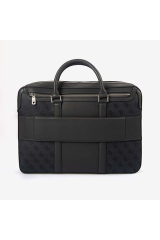 Guess Erkek Vegan Milano Logo Evrak Çantası Hmmıllp6269 Siyah