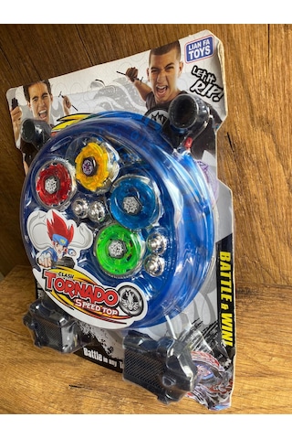Tornado 4lü Beyblade Set Tornado 4lü Sahalı Beyblade Set Oyuncak