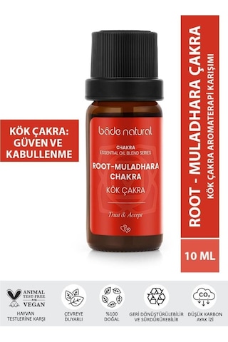 Bade Natural Kök Çakra Aromaterapi Karışımı 10 ML