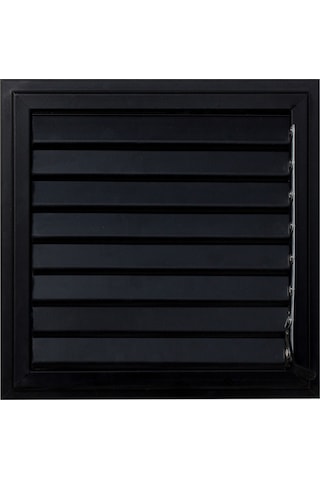 Alüminyum Menfez Siyah Uzun Ömürlü Banyo Wc Havalandırma Panjur