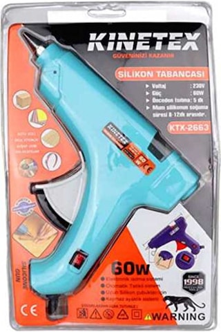 Kınetex Silikon Tabancası Büyük 60w Ktx-2663 Kınetex Silikon Tabancası Büyük 60w Ktx-2663