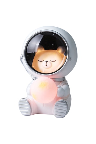 Maiyame Yumuşak Işıklı Ayı Figürlü Reçine Küçük Gece Lambası - Usb Şarjlı, Konforlu Uyku Ortamı Oluşturucu Dekoratif Aydınlatma Diğer