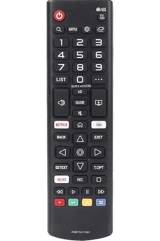 Lasonstiges Lg 2019 Akıllı Tv Için Netflıx Prime Video Uygulamalı Uzaktan Kumanda Akb75675301 Akb75095308 Akb75675311