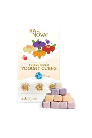Ranova Kedi&köpekler İçin Dondurularak Kurutulmuş Yoğurt 1g 40'lı Karışık Lezzet