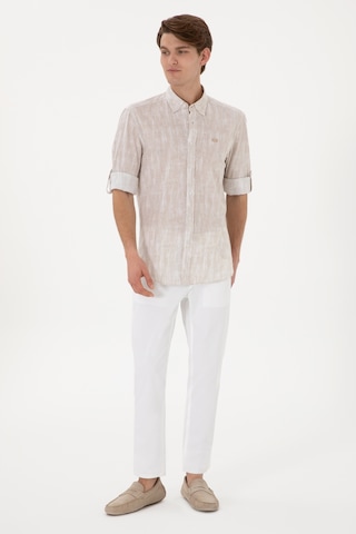 U.s. Polo Assn. Erkek Beyaz Pantolon Kanvas-chino 50299165-vr013 Beyaz