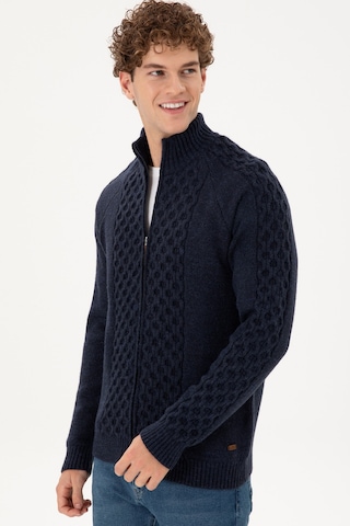 U.s. Polo Assn. Erkek Lacivert Hırka Triko 50294136-vr033 Lacivert
