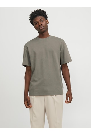 Jack & Jones Erkek Loose Fit Kisa Kollu Tisört - Urban - 12254412 Bungee Cord Çok Renkli